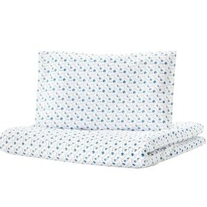 IKEA GULSPARV Duvet cover 1 pillowcase for Cot - blueberry patterned - NEW W TAG